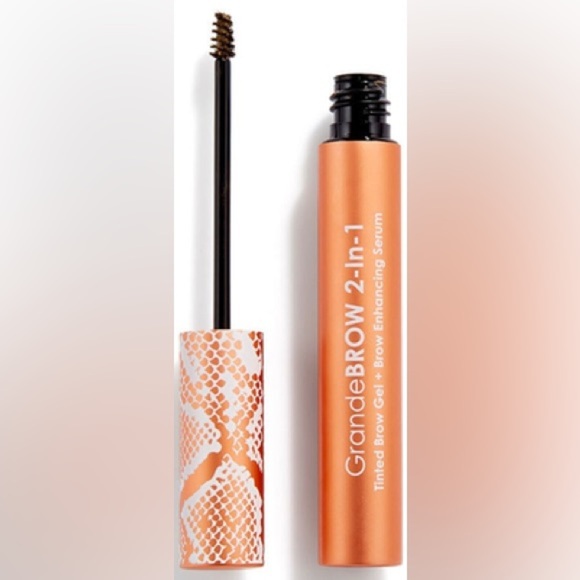 Grande Cosmetics GrandeBROW 2-in-1 Tinted Brow Gel + Brow Enhancing Serum BNIB - Picture 12 of 16